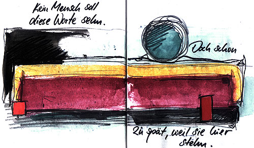 Ein-Bild-Geschichte "Kein Mensch"