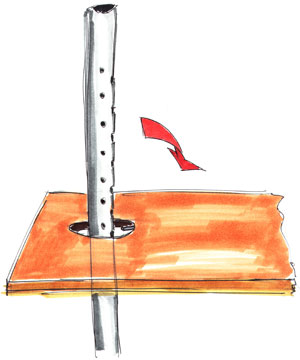 Ein-Bild-Geschichte "Der Ritter"