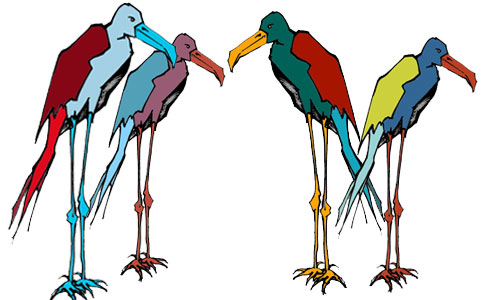 Ein-Bild-Geschichte "Der Ritter"