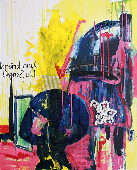 Ein Frosch kommt selten