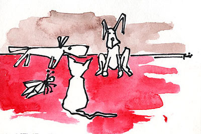 Ein-Bild-Geschichte "Der Ritter"