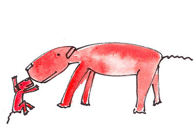 Ein-Bild-Geschichte "Teddybär"